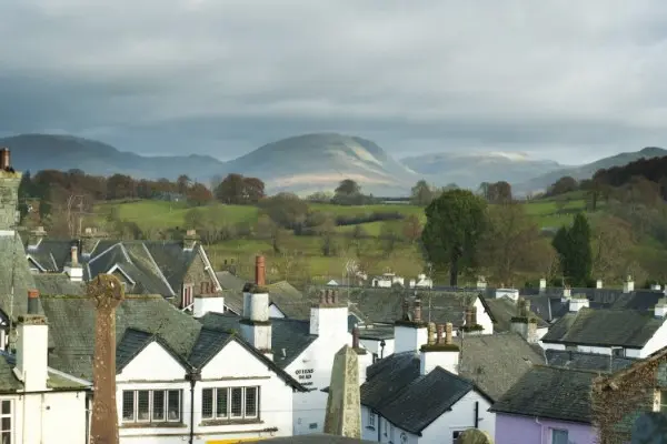 Hotels in Hawkshead village surrounded by Lake District countryside