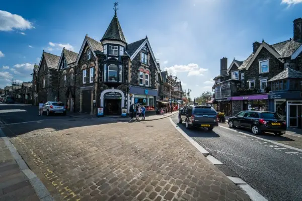 The wonderful town of Windermere in the Lake District